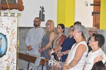Ceremonia de Bajada de la Virgen de las Nieves en Lomo Magullo/Francisco Javier Santana.